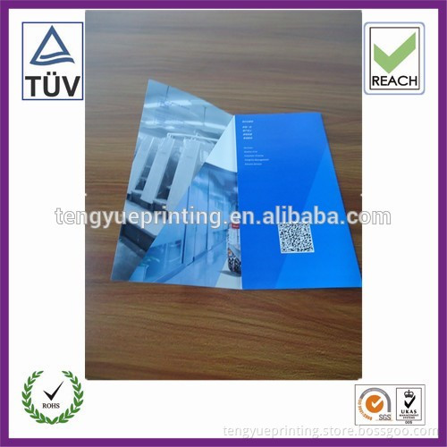 Company catalogue printing/flyer printing in shenzhen /leaflet printing